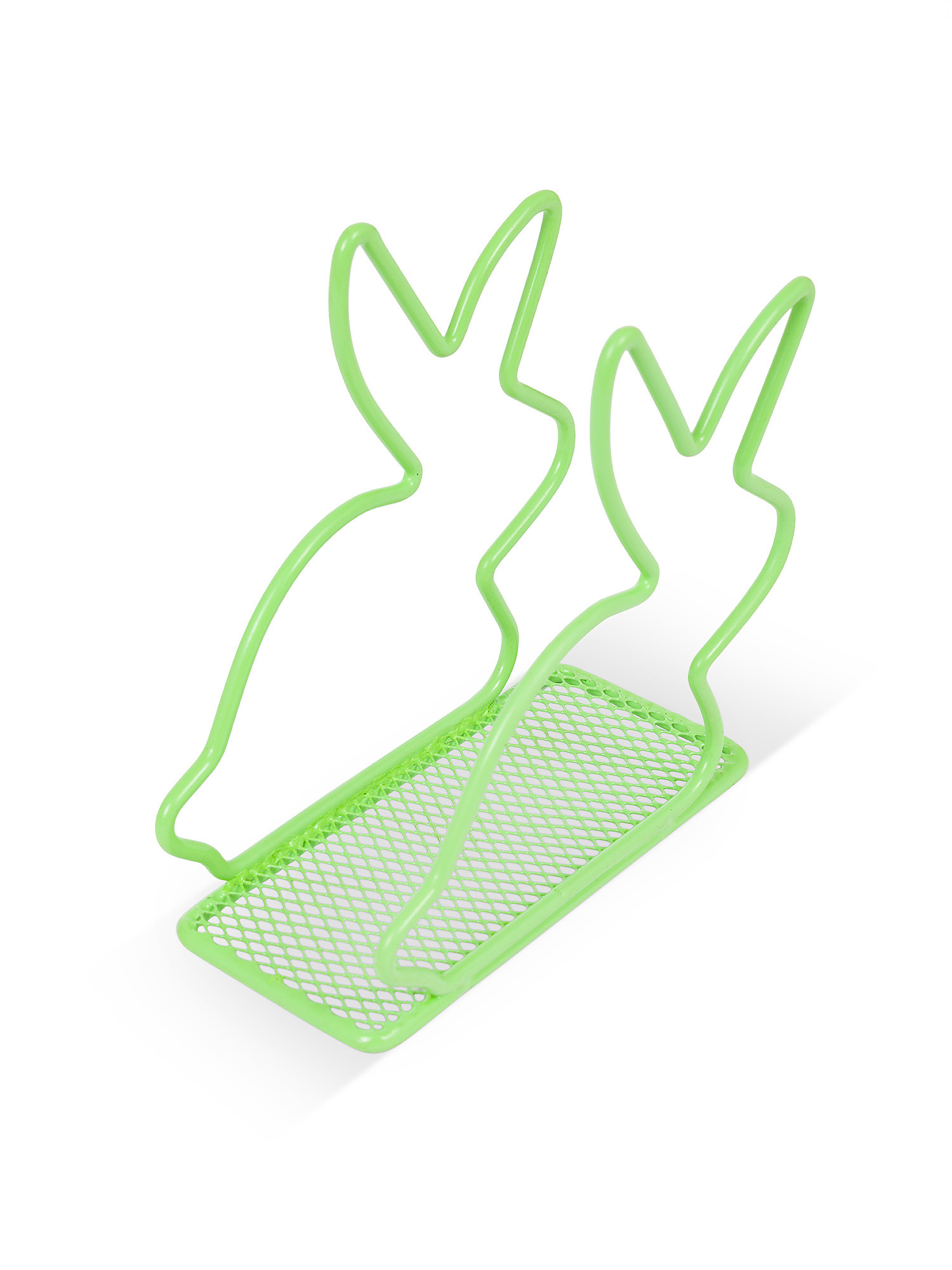 Bunny wire napkin holder, Green, large image number 1