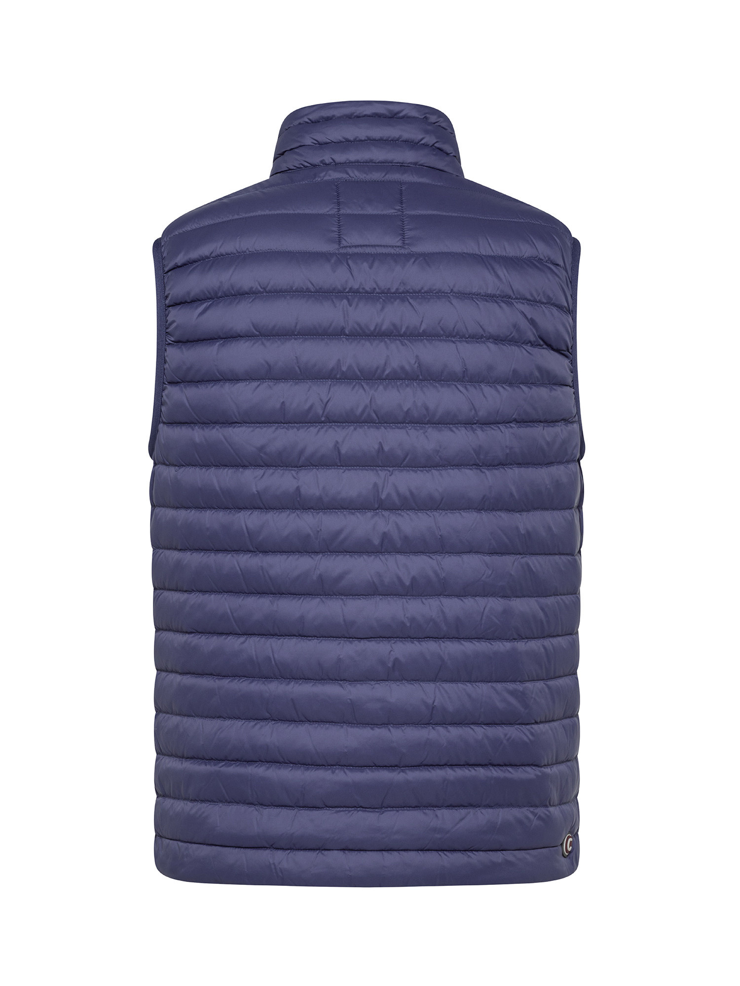 Quilted vest, natural down weight, Blue, large image number 1