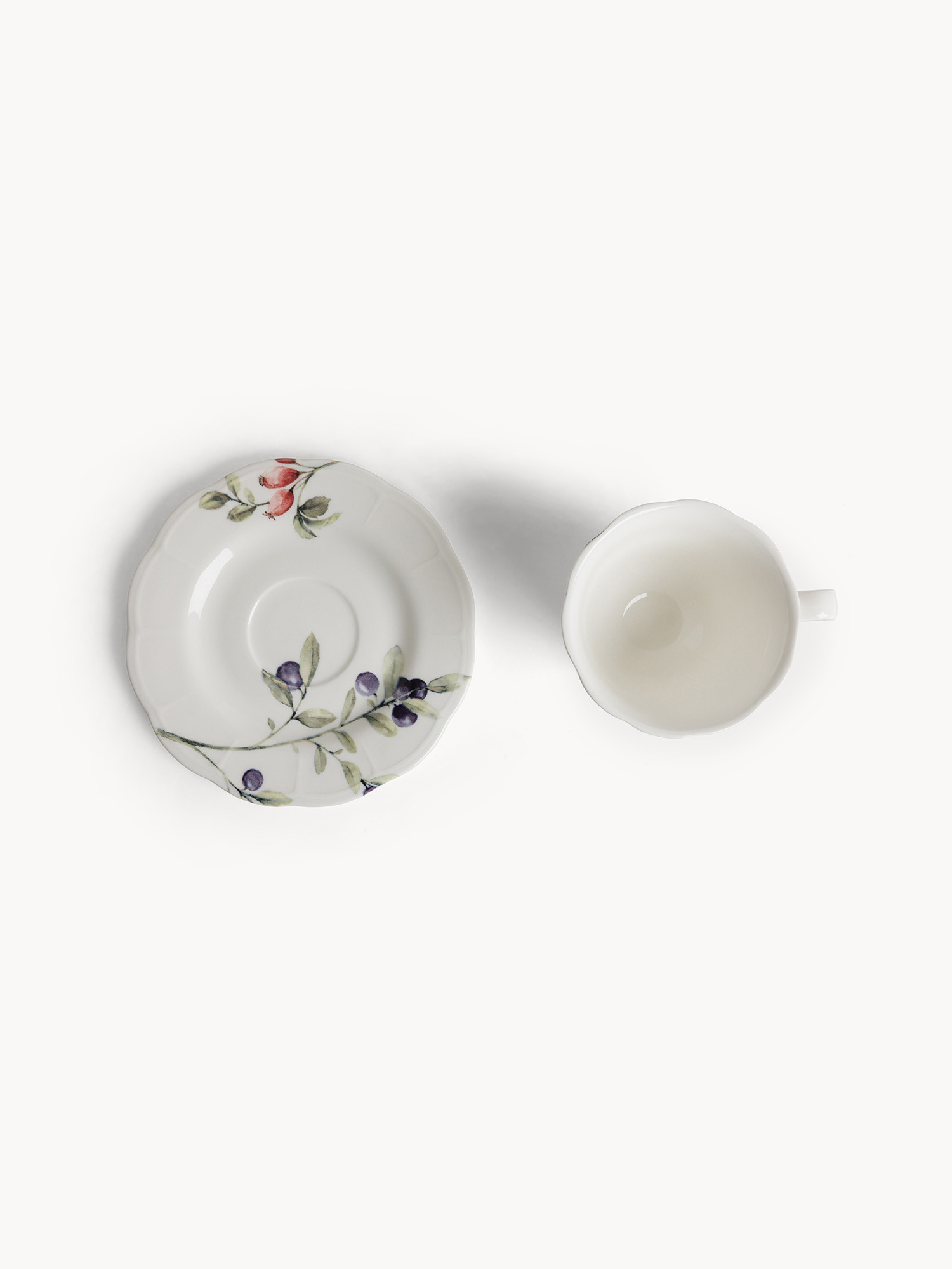 Tazza da tè in ceramica Olives, Multicolor, large image number 1