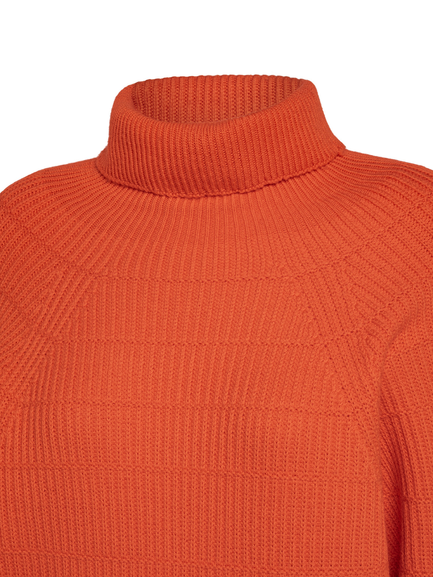 K Collection - Turtleneck pullover, Orange, large image number 2