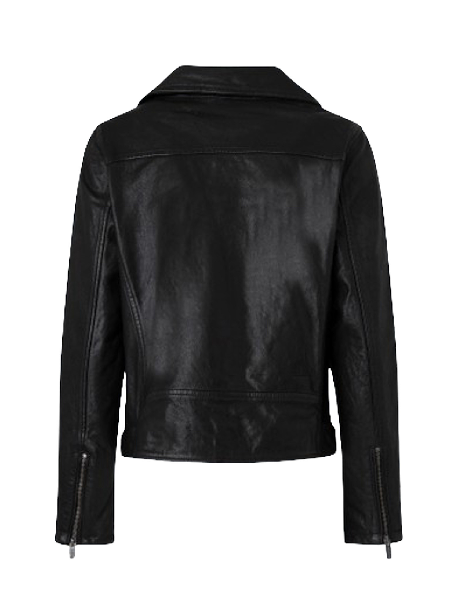 Fify biker leather jacket, Black, large image number 1