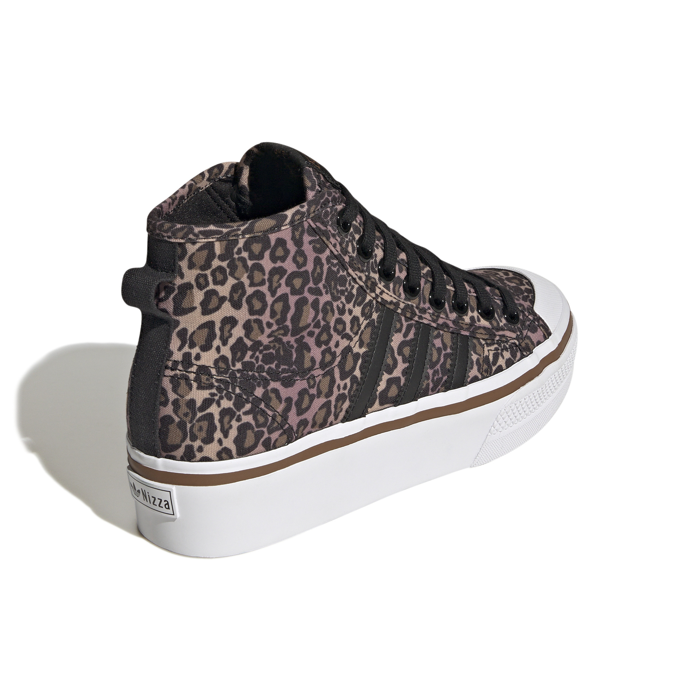 Adidas - Nice Platform Mid Shoes, Brown, large image number 2