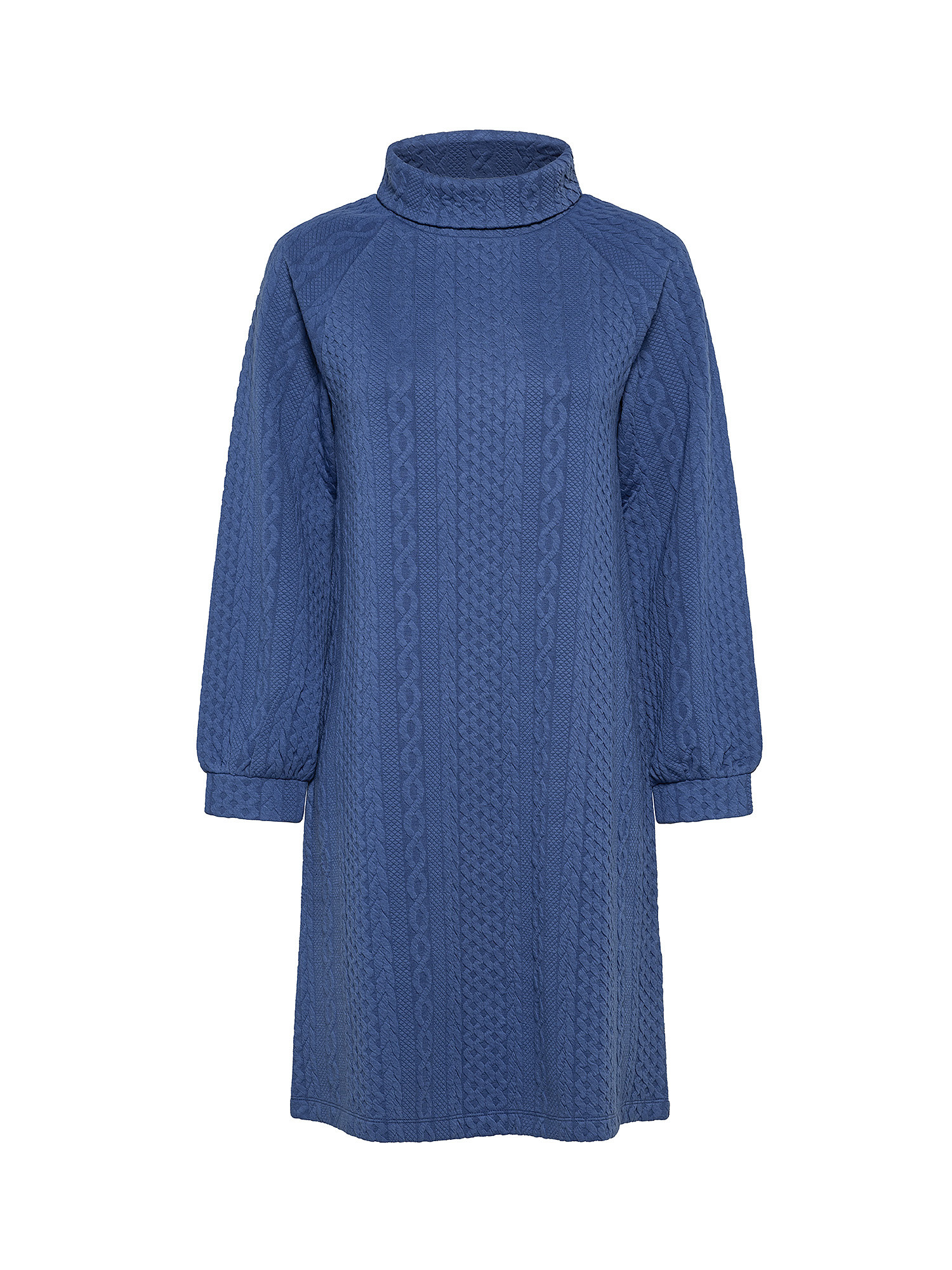 Dress with pattern, Blue, large image number 0