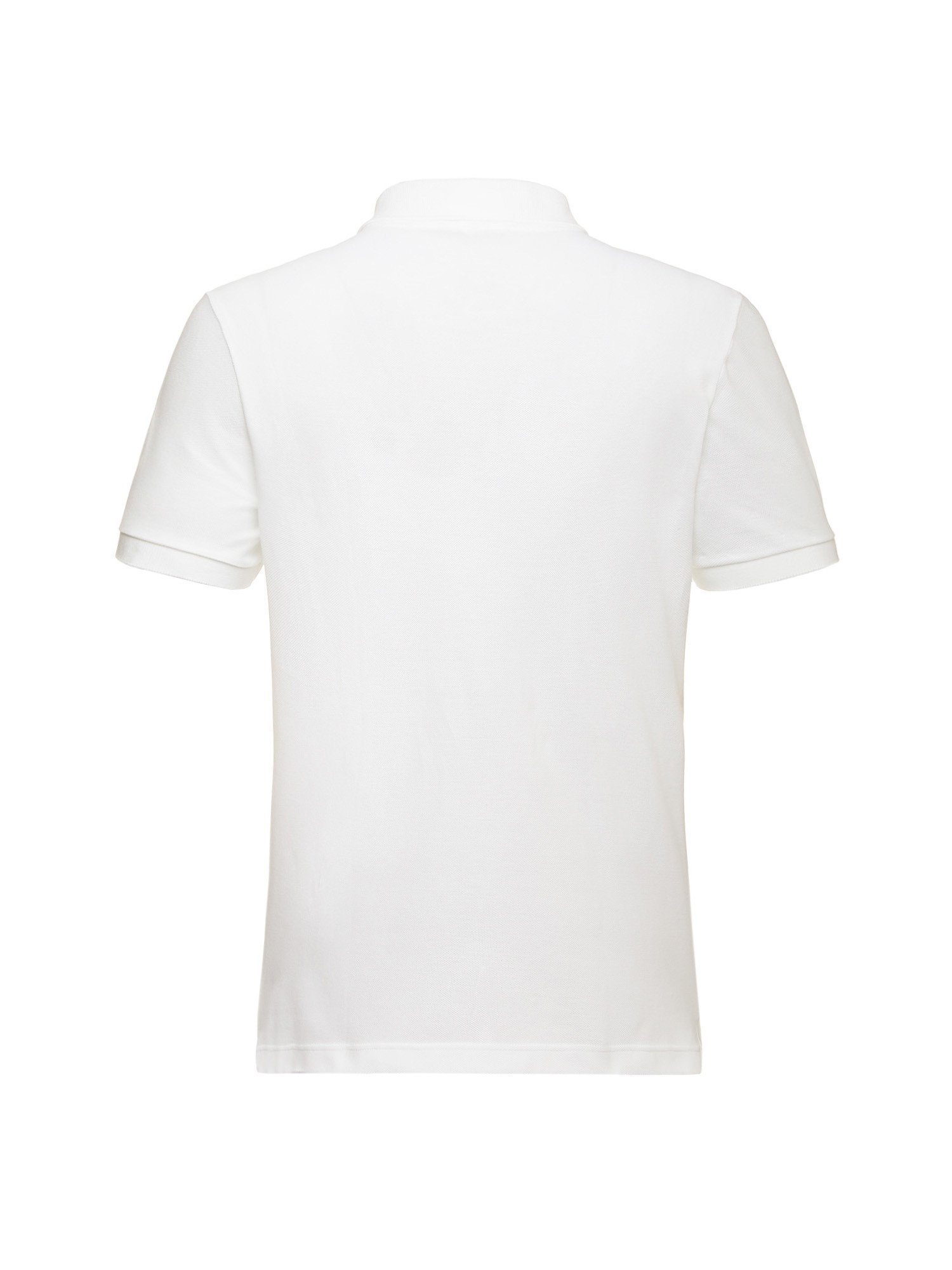 Lacoste - Slim-fit polo shirt in cotton petit piqué, White, large image number 1