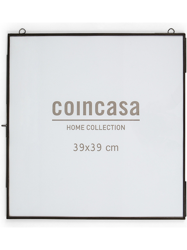 Wall photo frame black profiles 40x40