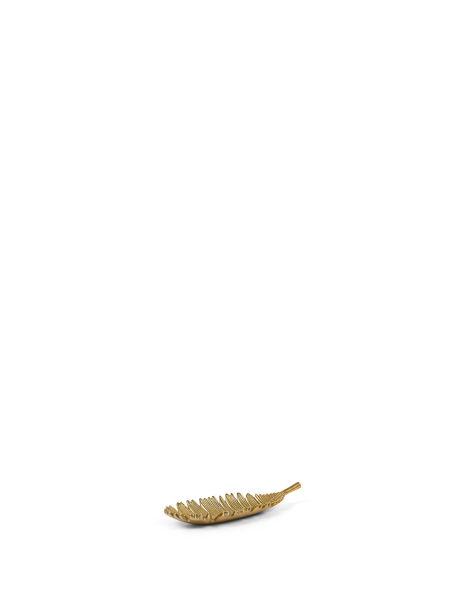 Feather-shaped aluminum pocket emptier, Golden Yellow, large image number 0
