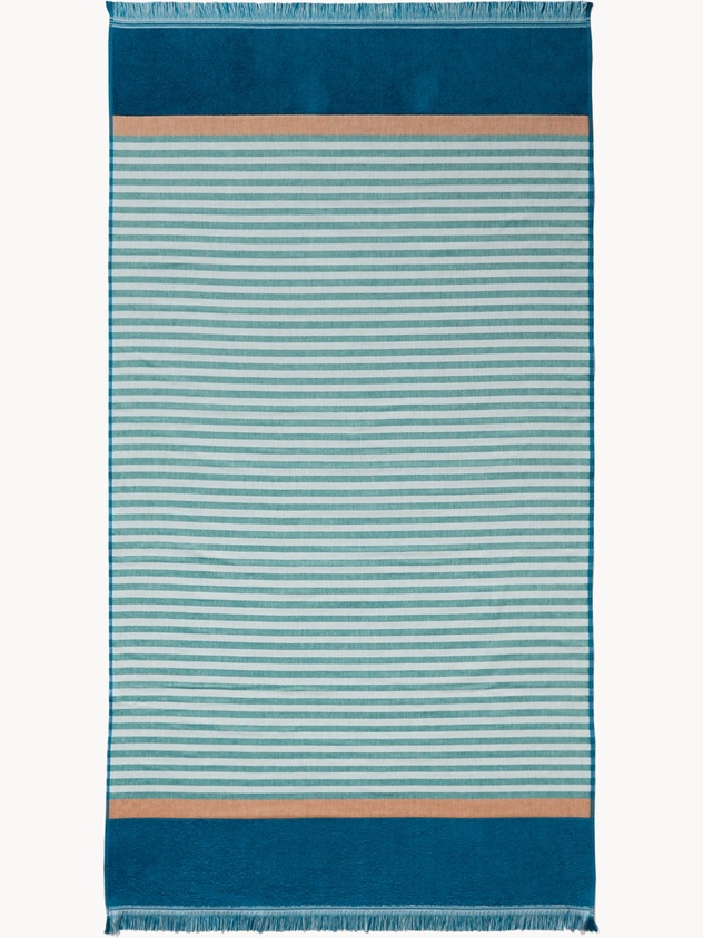 Fringed Cotton Hammam Beach Towel - Introductory Price