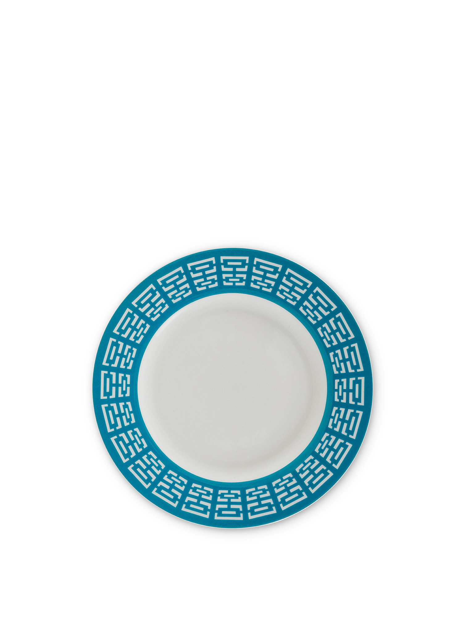 New bone china fruit plate with decoration, White, large image number 0