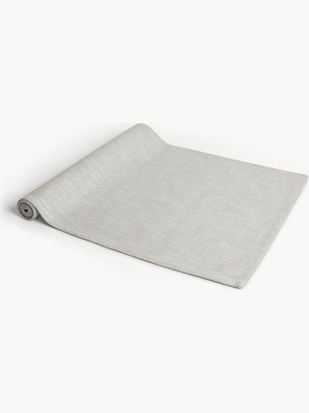 Solid Cotton Slub Table Runner