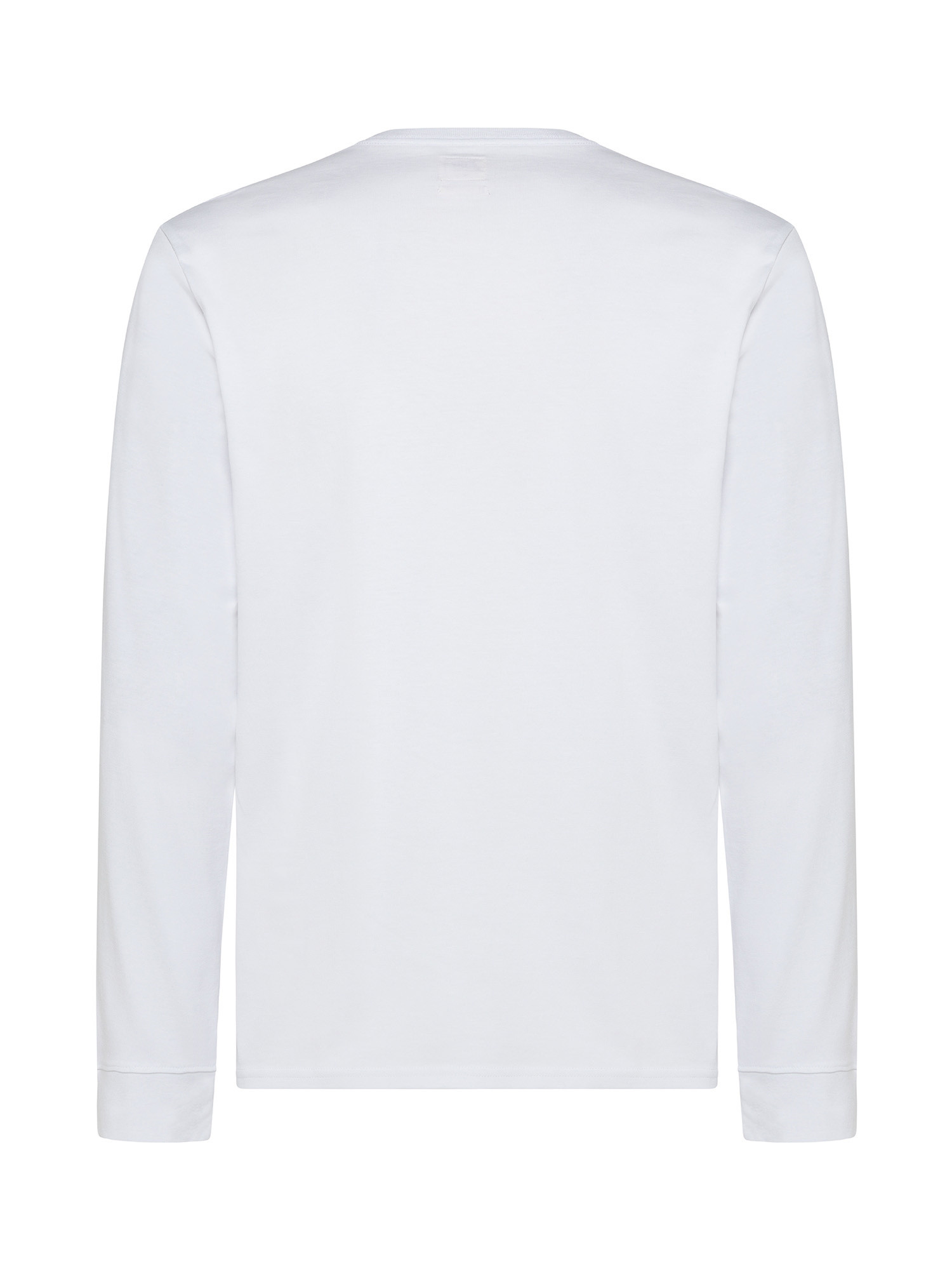 Levi's - Solid color crewneck T-shirt, White, large image number 1