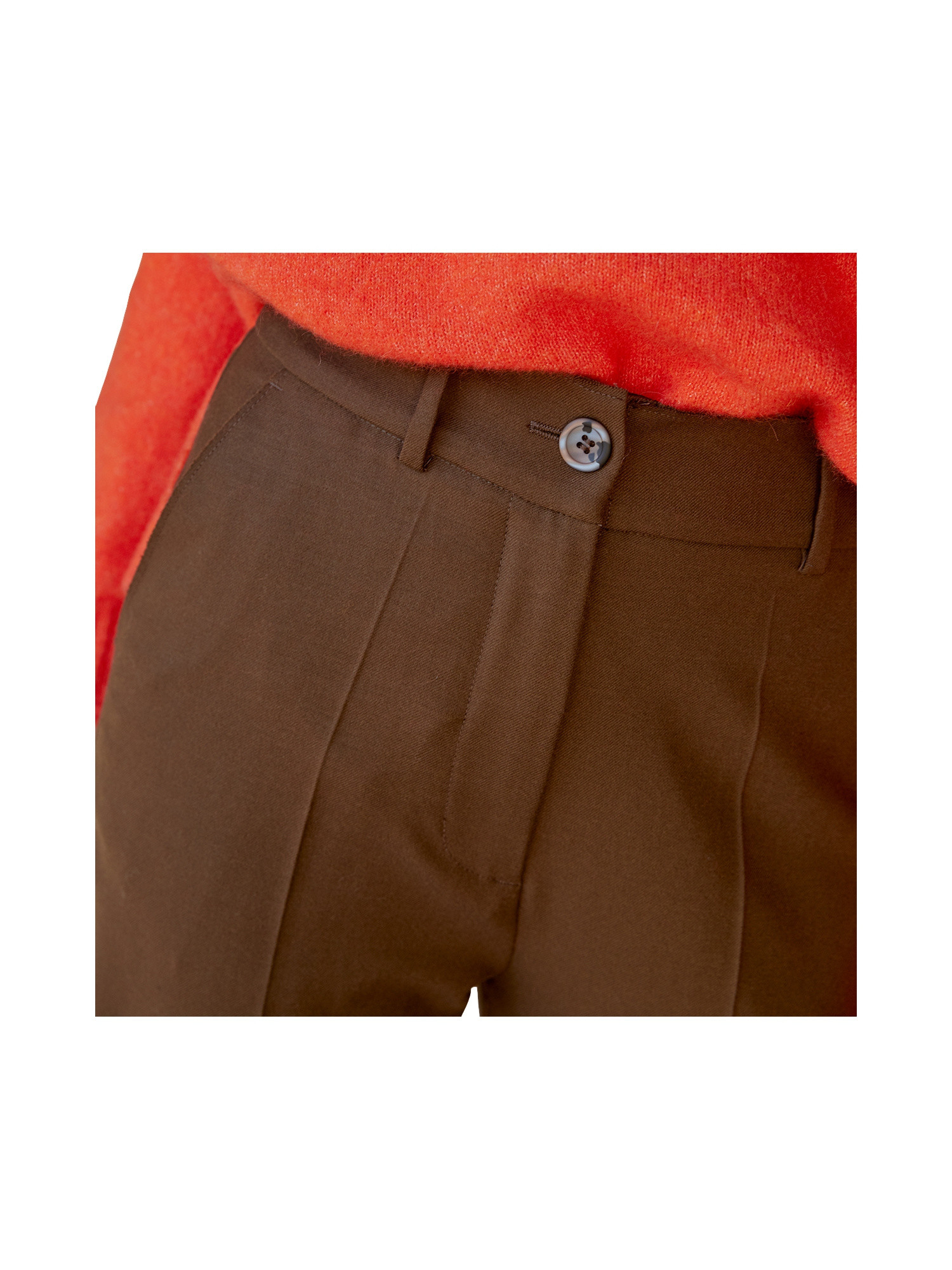 Pantalone carry over slim fit, Verde, large image number 7