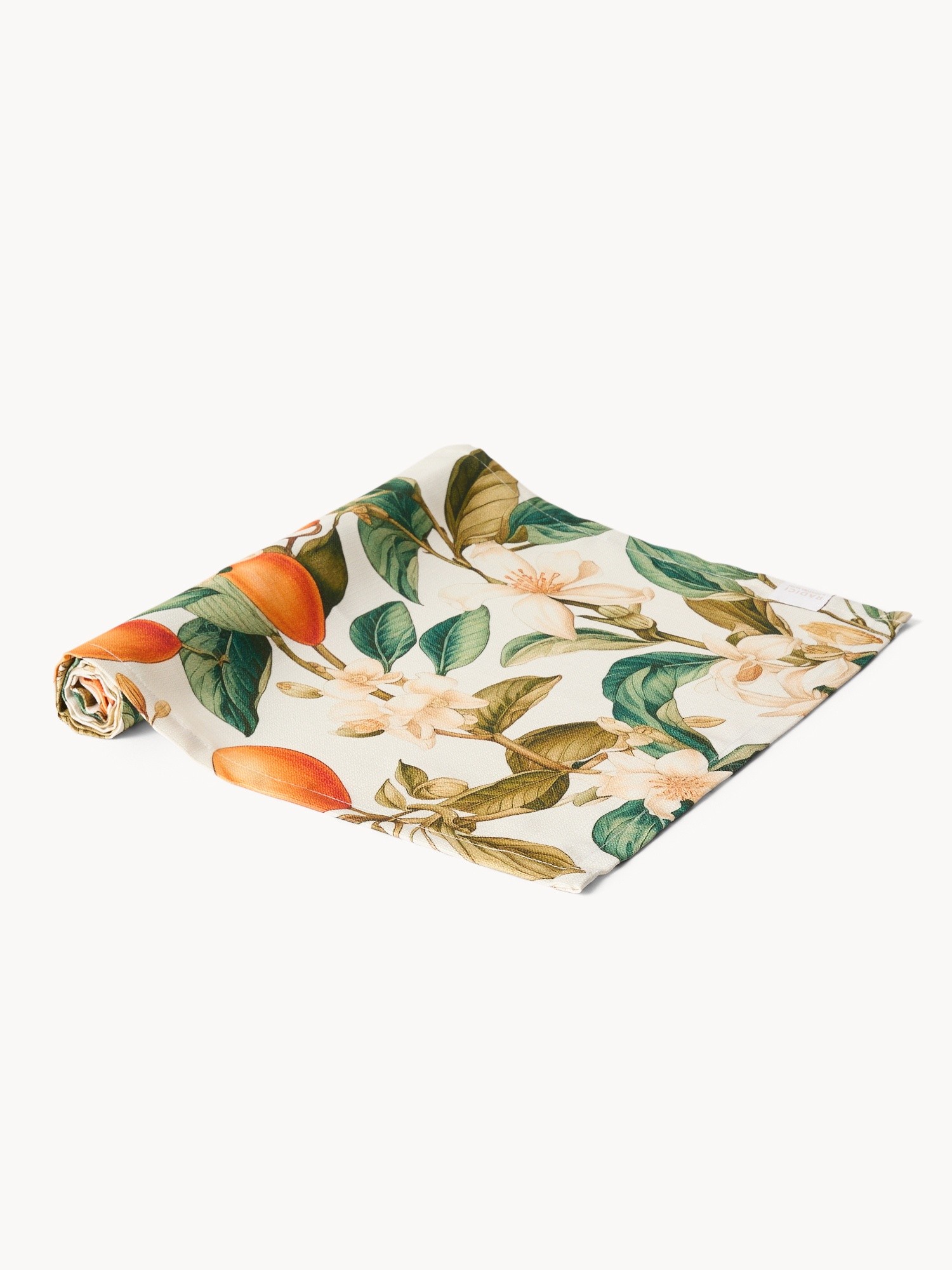 Runner in cotone stampa fragola by Tessitura Randi, Multicolor, large image number 0