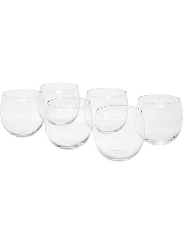 Set of 6 Bubbly water tumblers