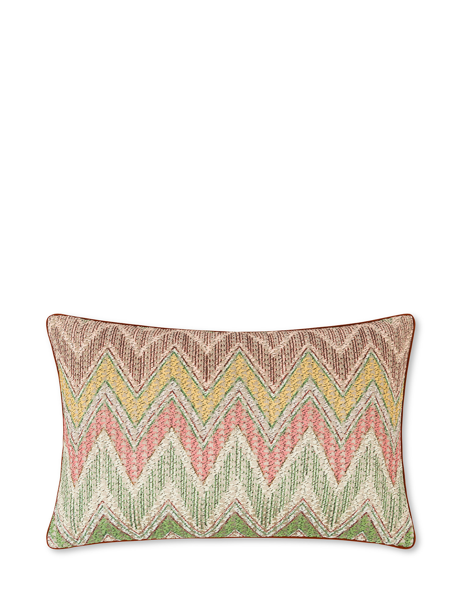 Cuscino jacquard a rilievo 35X55cm, Multicolor, large image number 0