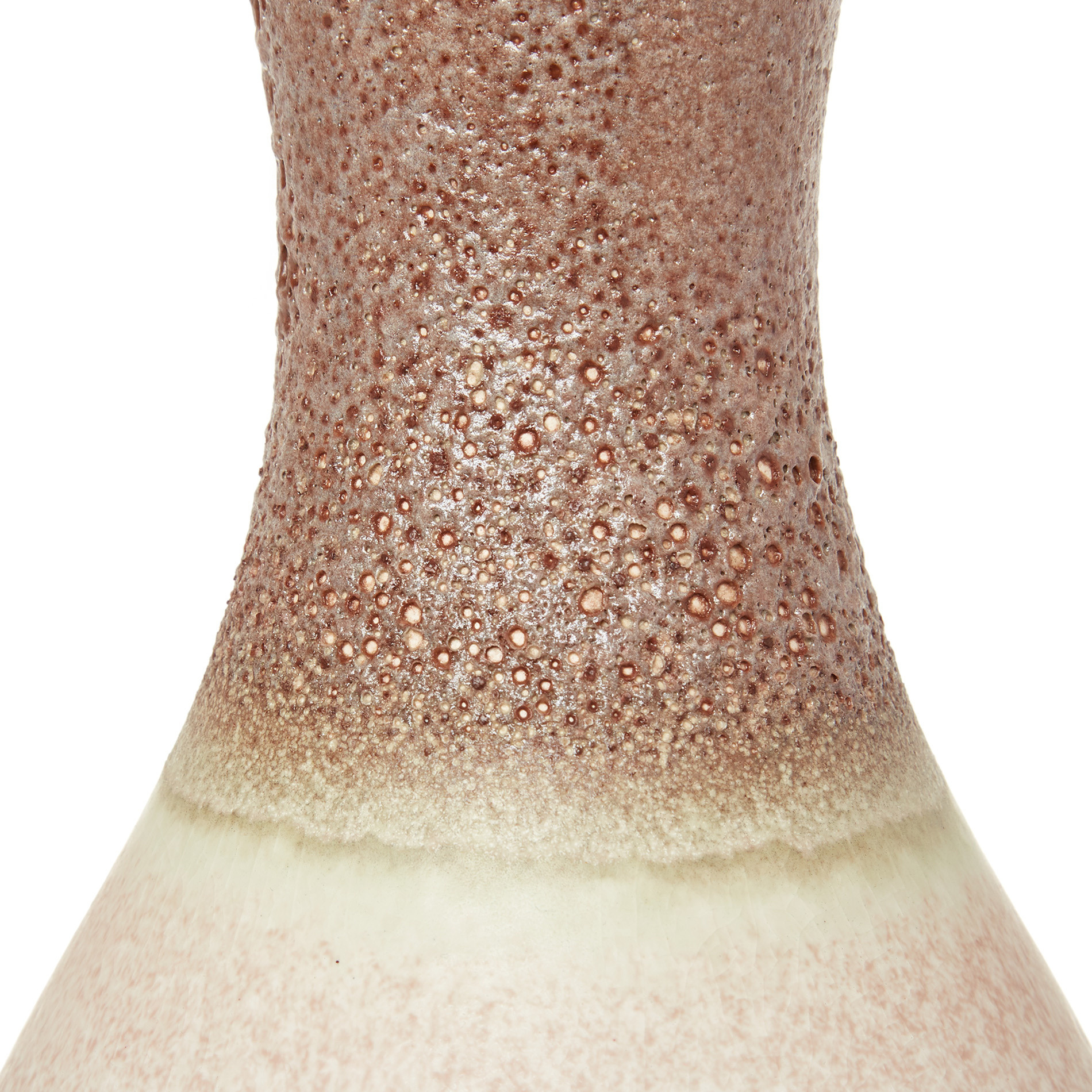 Vaso ceramica artigianale Raiul, Rosa chiaro, large image number 1