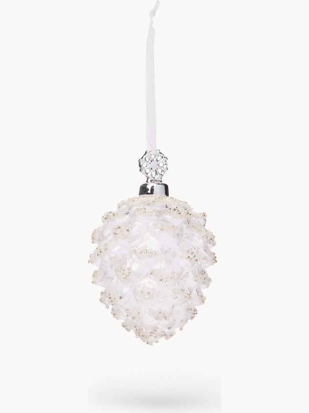 Glass tree decoration