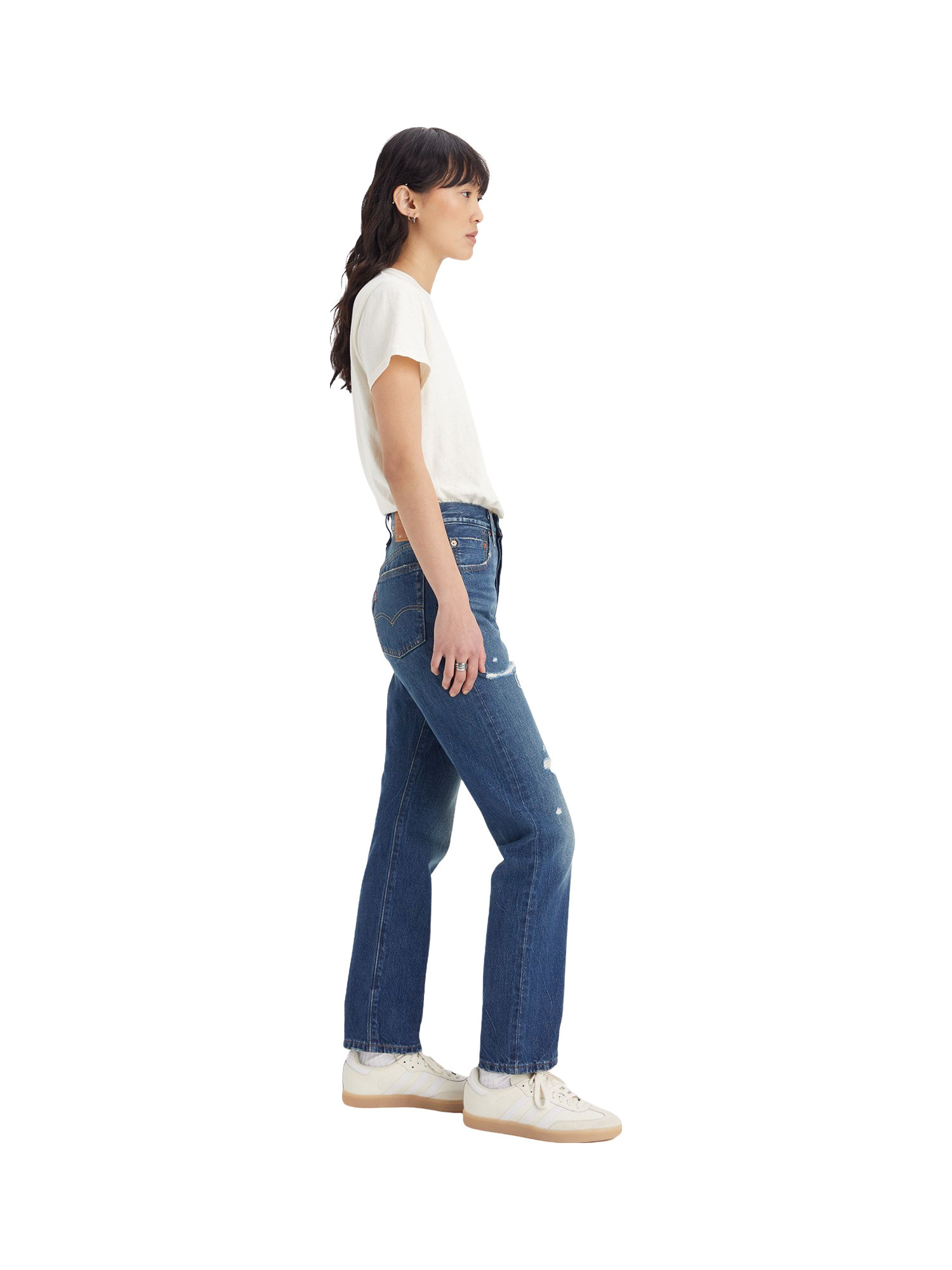 Levi's - jeans 501® original con cimosa, Denim, large image number 4