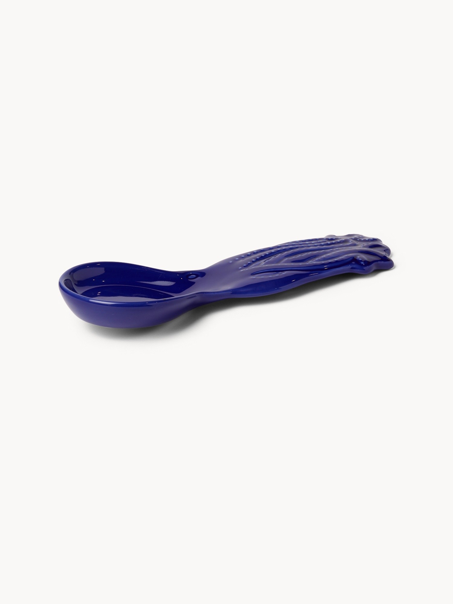 Ceramic octopus ladle holder, Blue, large image number 0