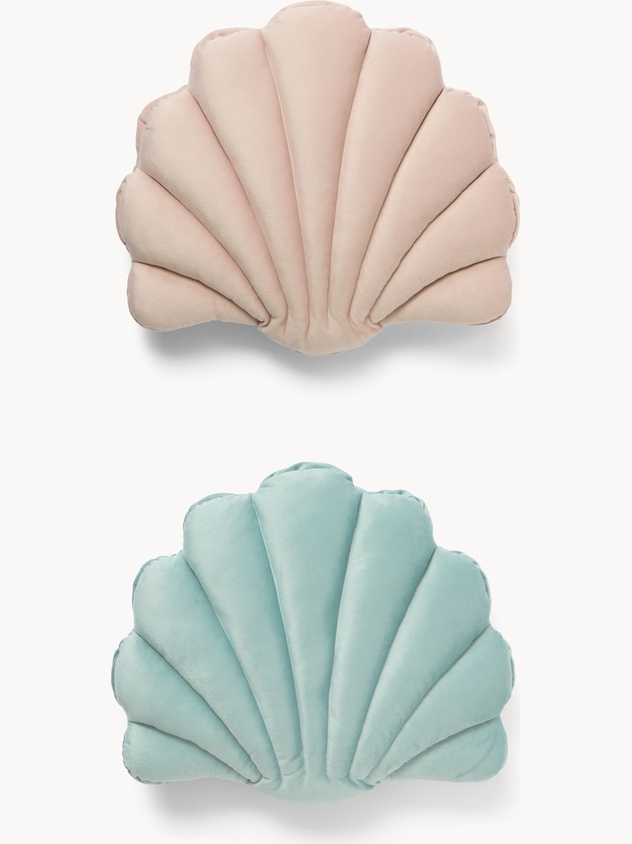 Velvet Shell Cushion - Introductory Price