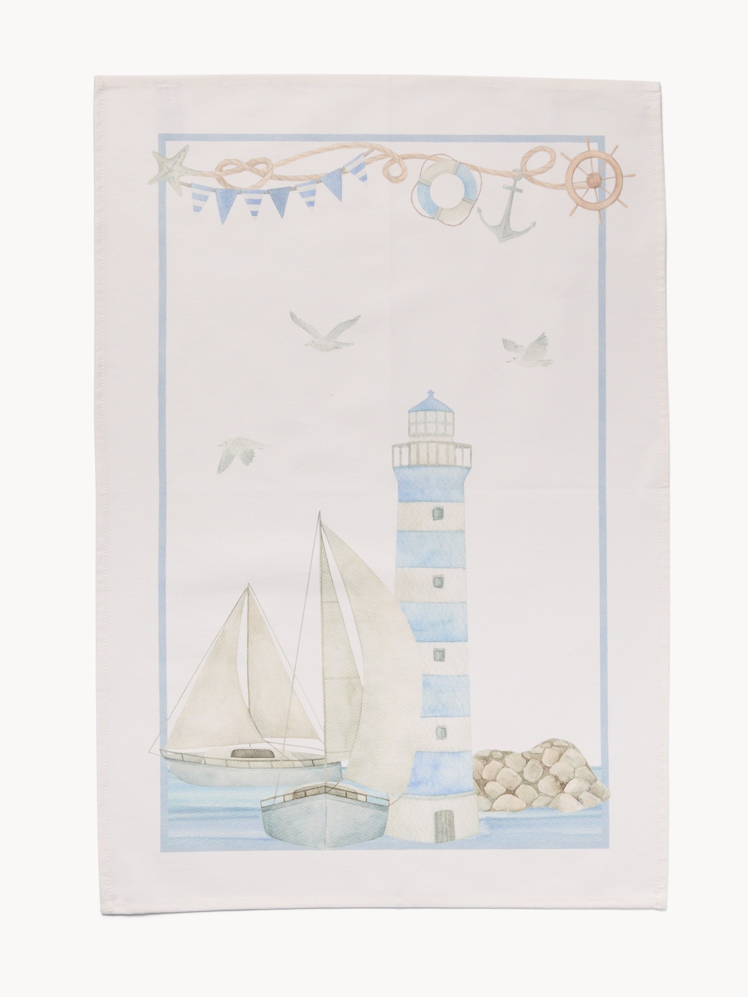 Strofinaccio in drill di cotone Faro by Tessiture Randi, Multicolor, large image number 1