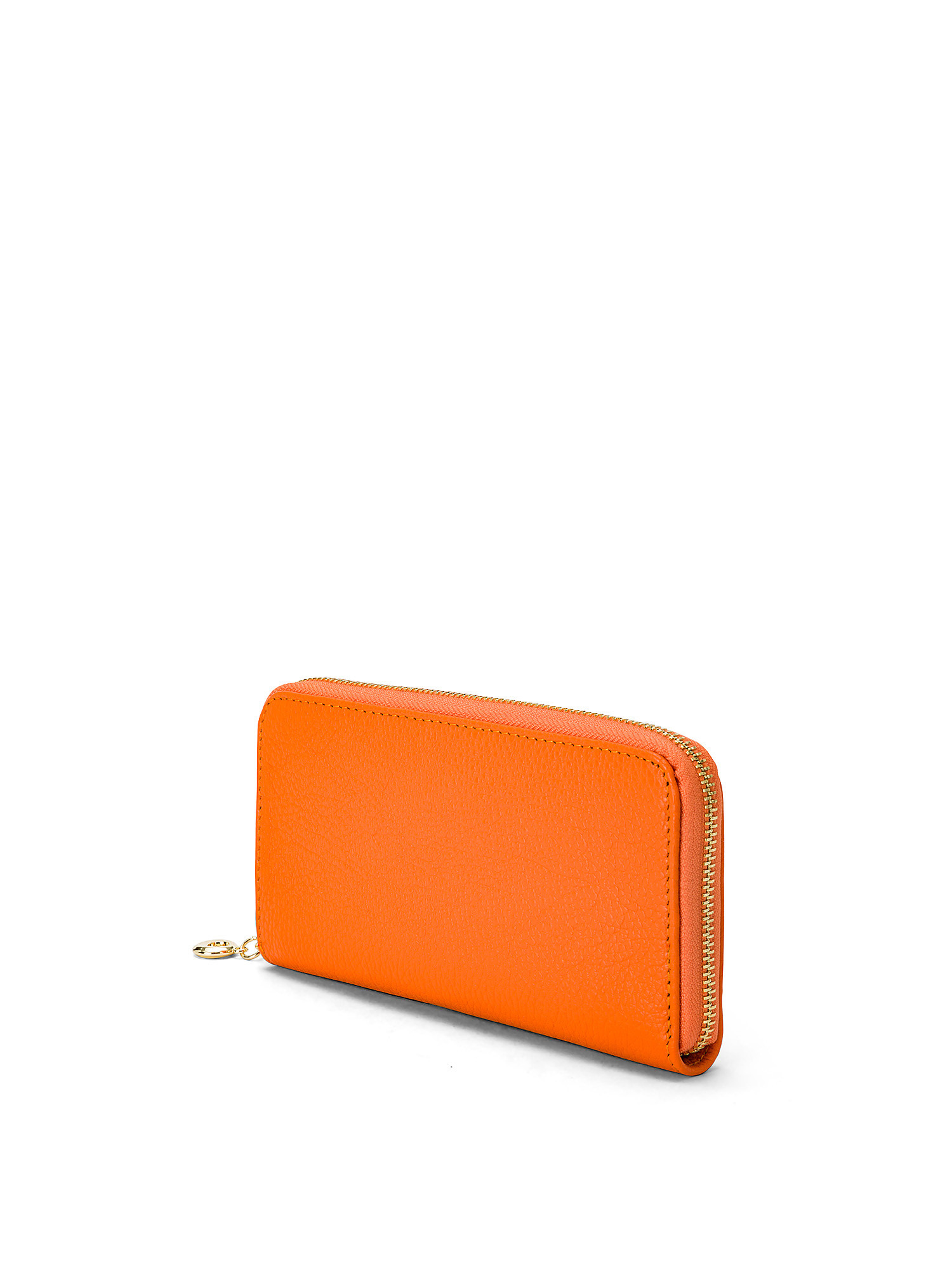 Koan - Genuine leather wallet with zip, Orange, large image number 1