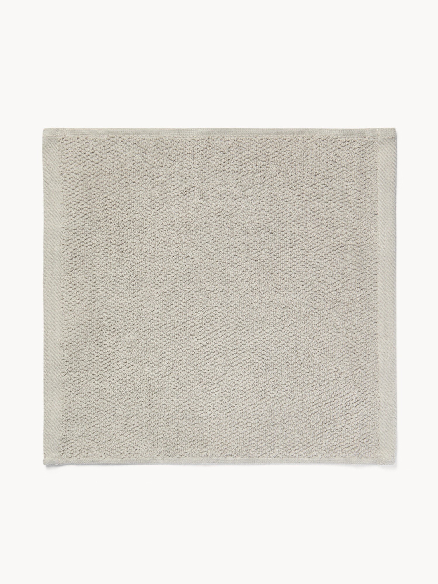 Scatola natalizia con 4 lavette in spugna di cotone, Grigio, large image number 2