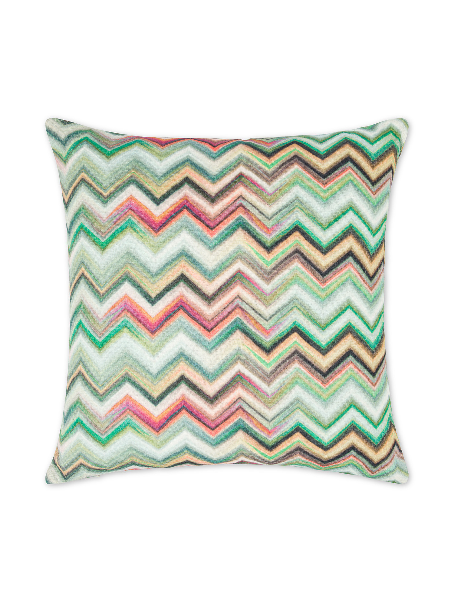 Cuscino 45x45 cm motivo chevron, Multicolor, large image number 0