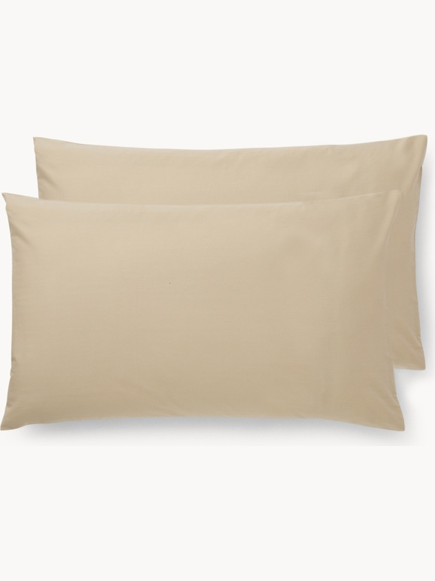 Solid Cotton Percale Duvet Cover Set - Discounted Price