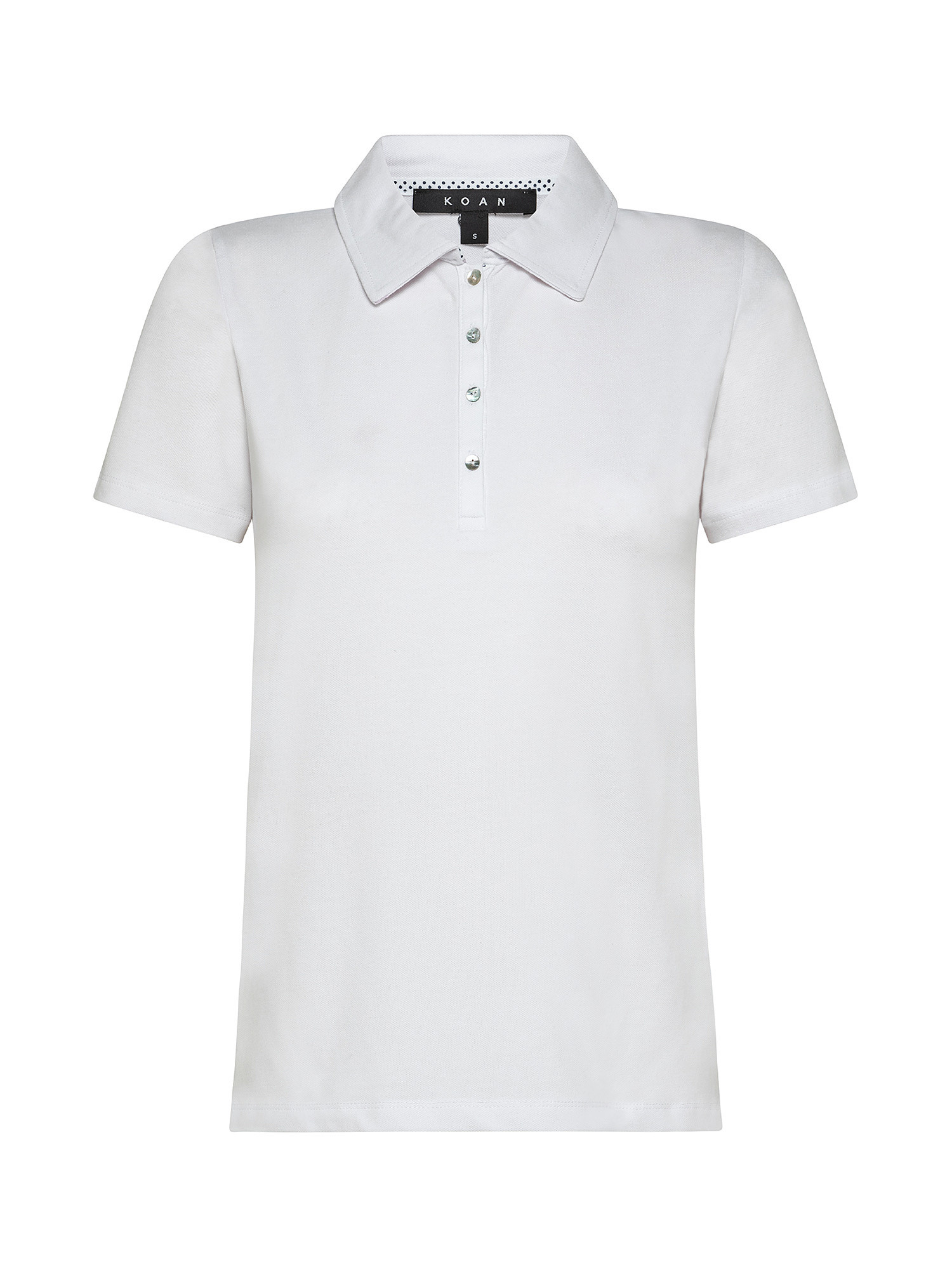 T-shirt with rhinestones, White, large image number 0