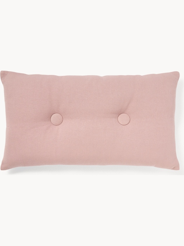 Cuscino in cotone a costine con bottoni 35x60cm - Prezzo di lancio