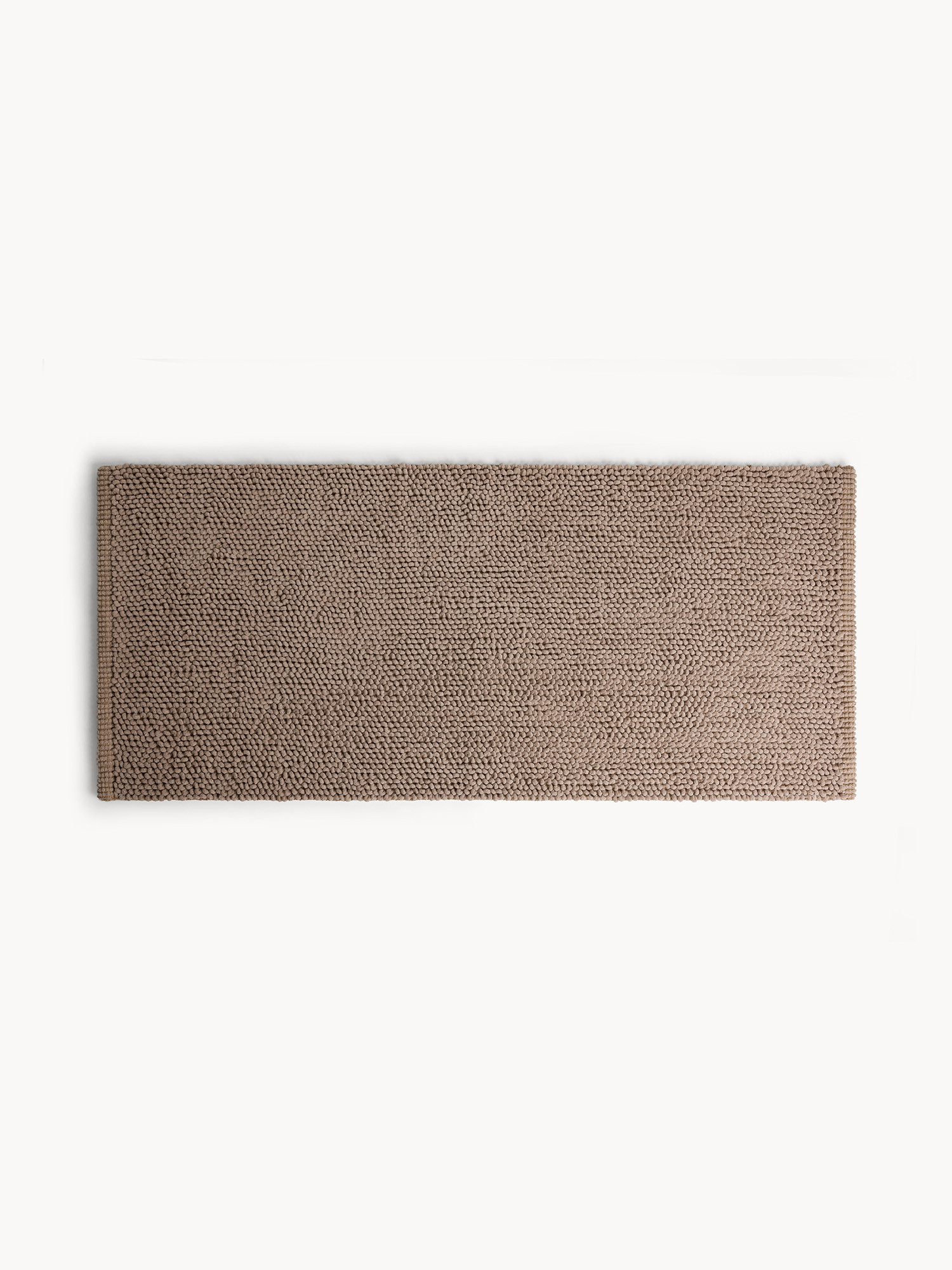Shaggy chenille bath mat, Beige, large image number 0