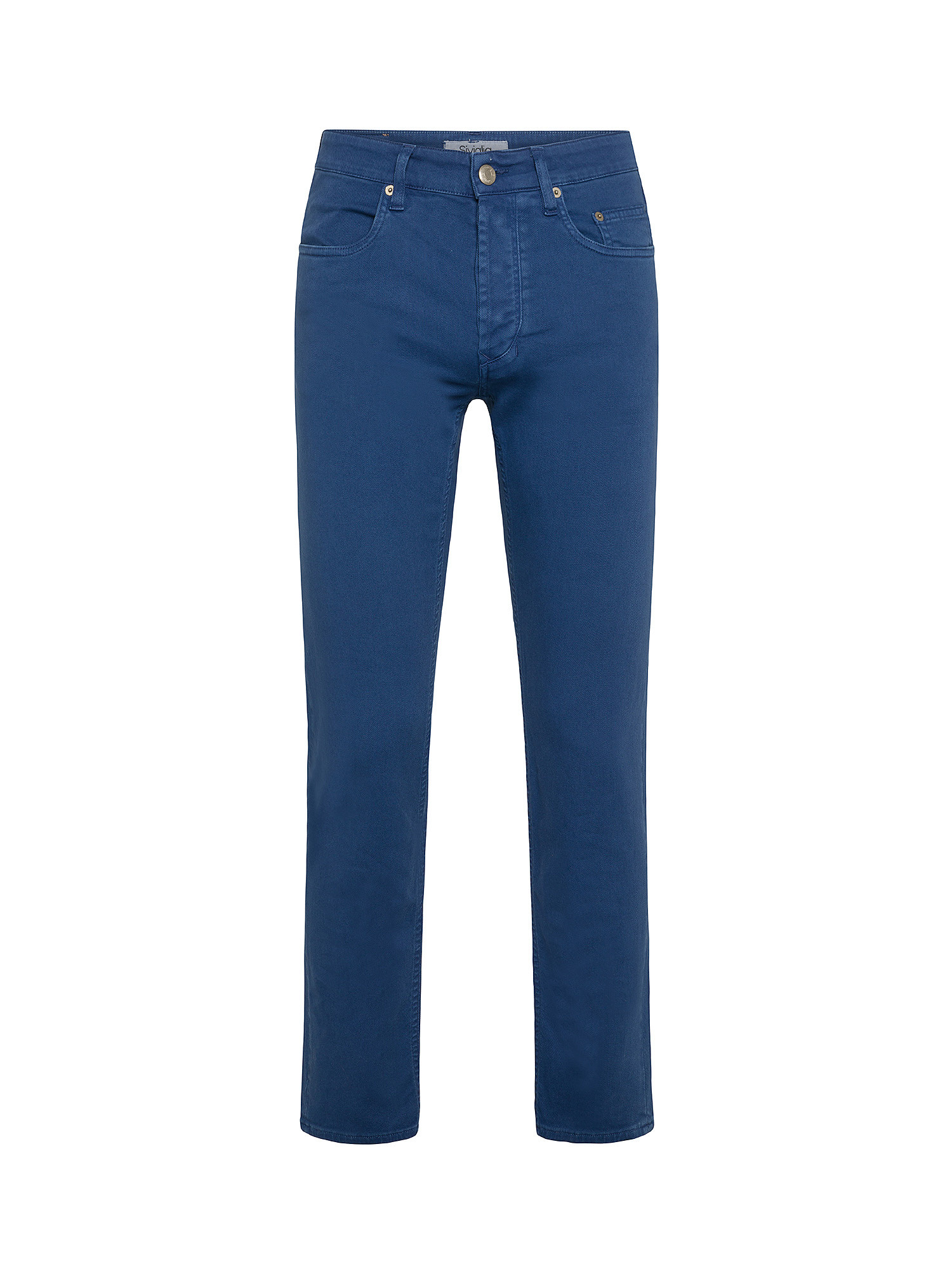 Siviglia - Pantaloni cinque tasche, Blu royal, large image number 0