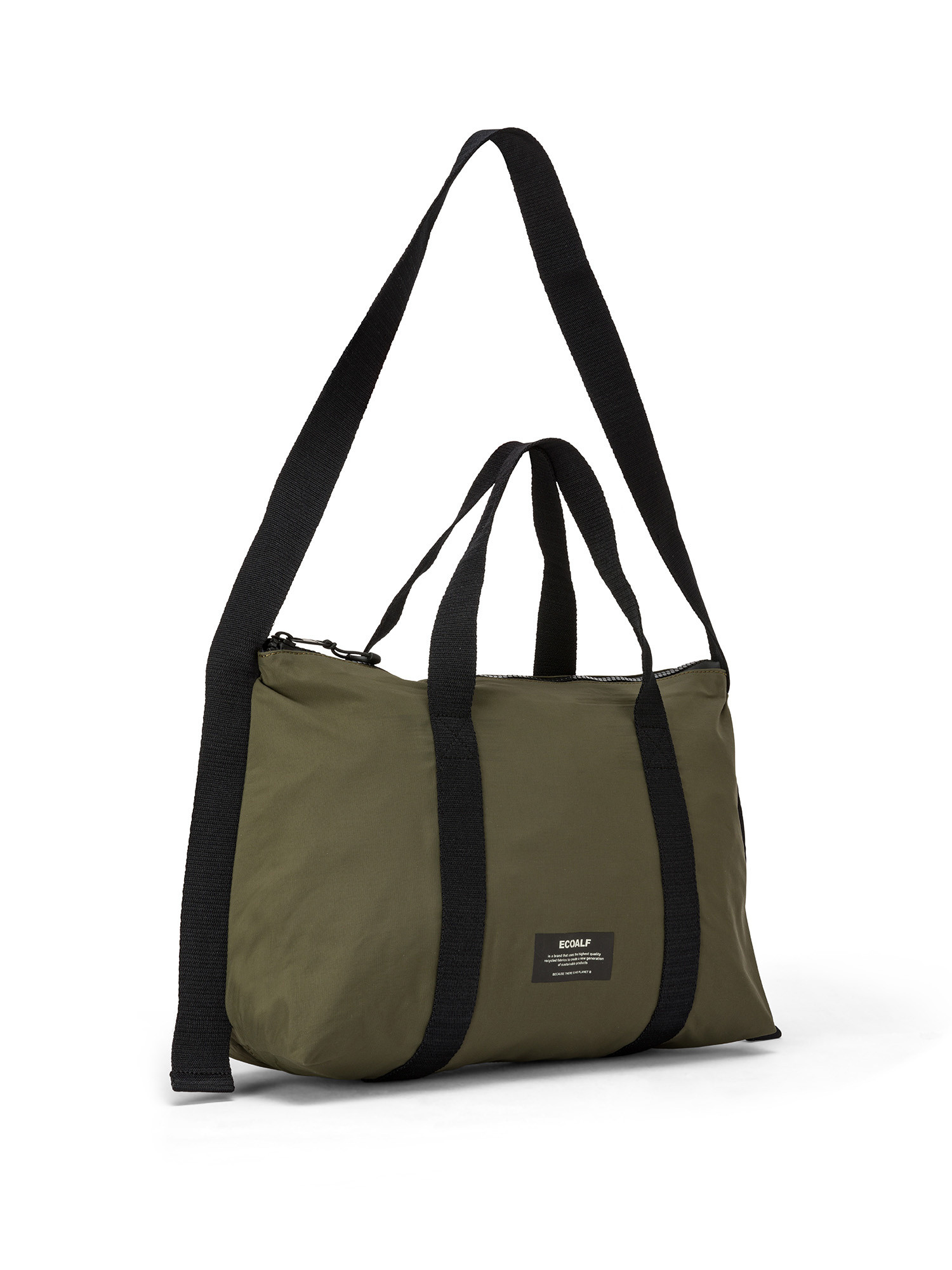 Ecoalf - Rio bag with logo, Olive Green, large image number 1