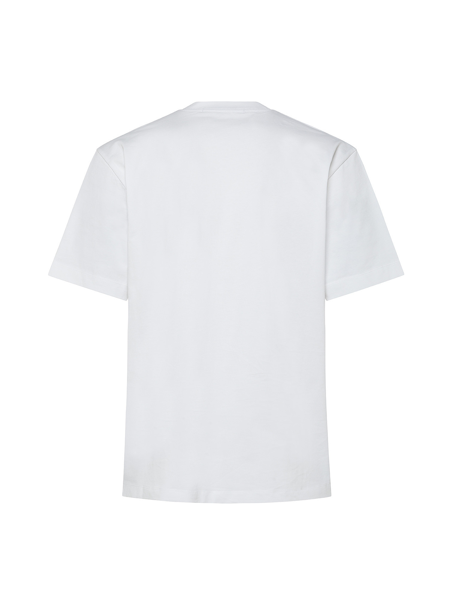 Calvin Klein Jeans -  Cotton T-shirt with print, White, large image number 1