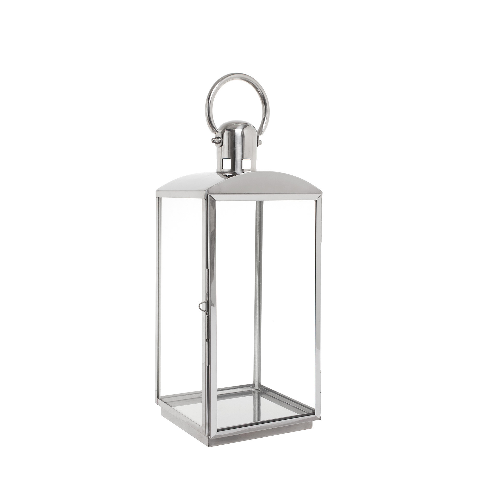 Metal lantern, Silver Grey, large image number 0