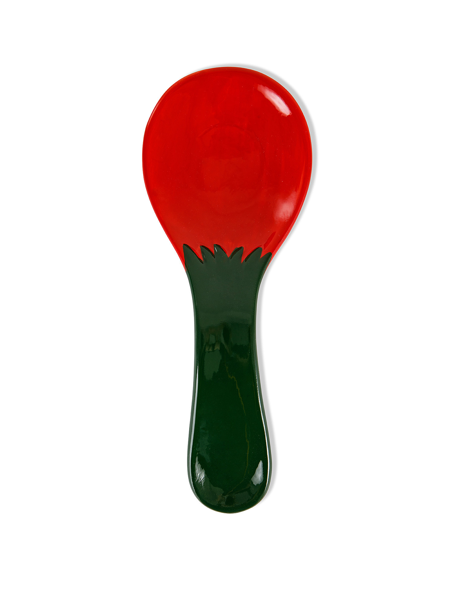 Ceramic tomato ladle holder, Red, large image number 0