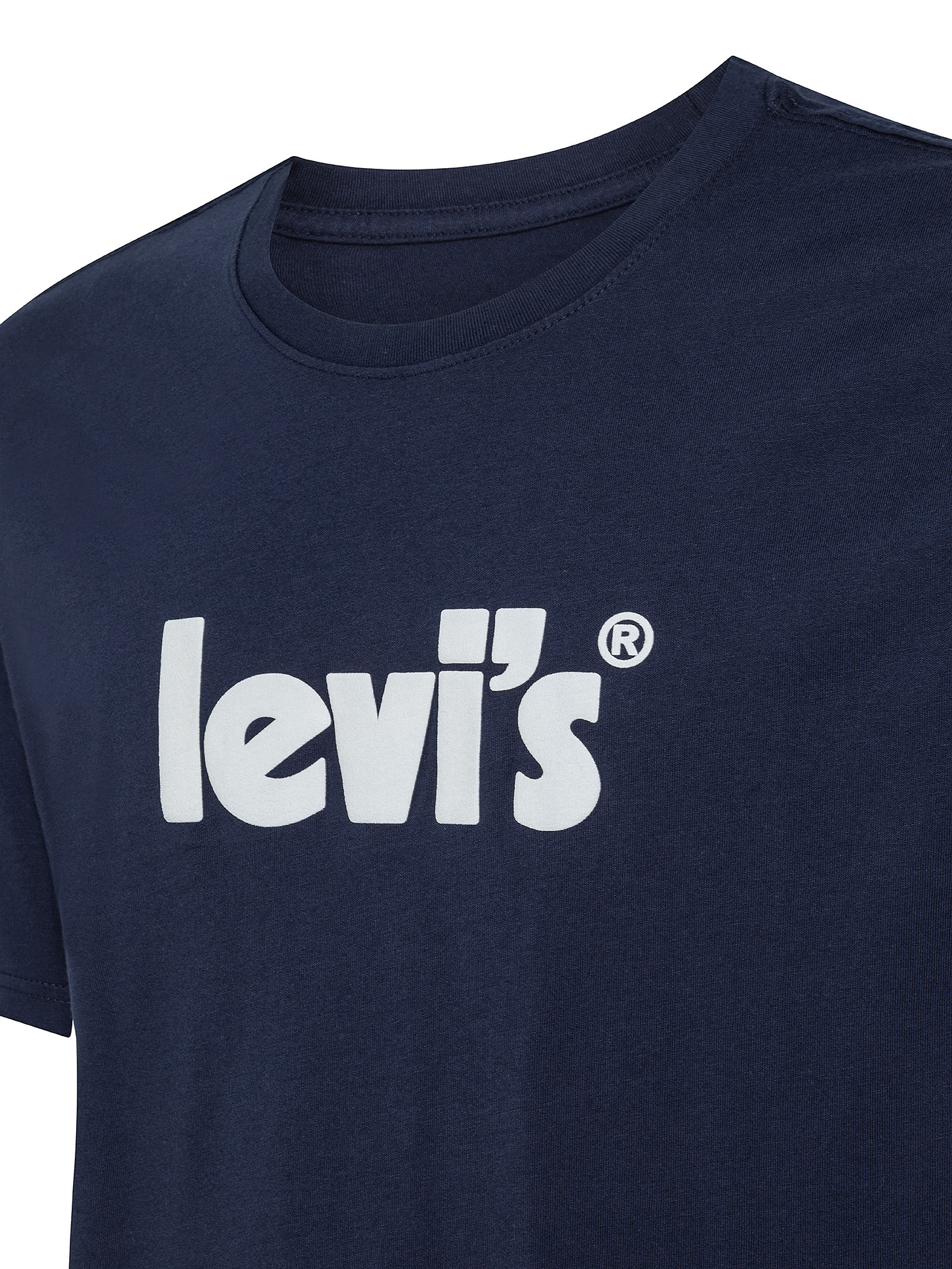 T-shirt with logo, Blue, large image number 2