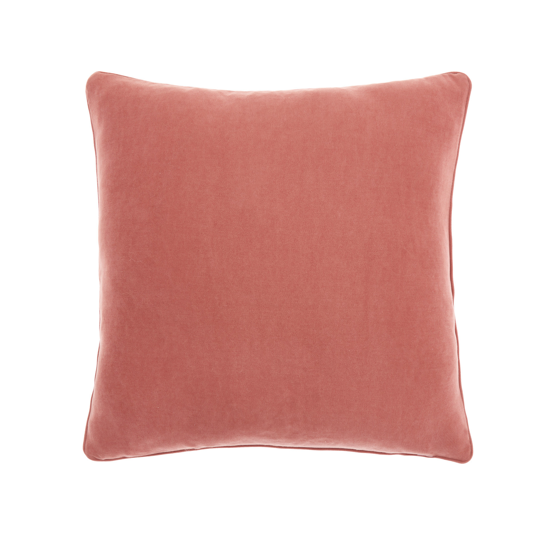 Patchwork-effetct cushion 45x45cm, Pink, large image number 1