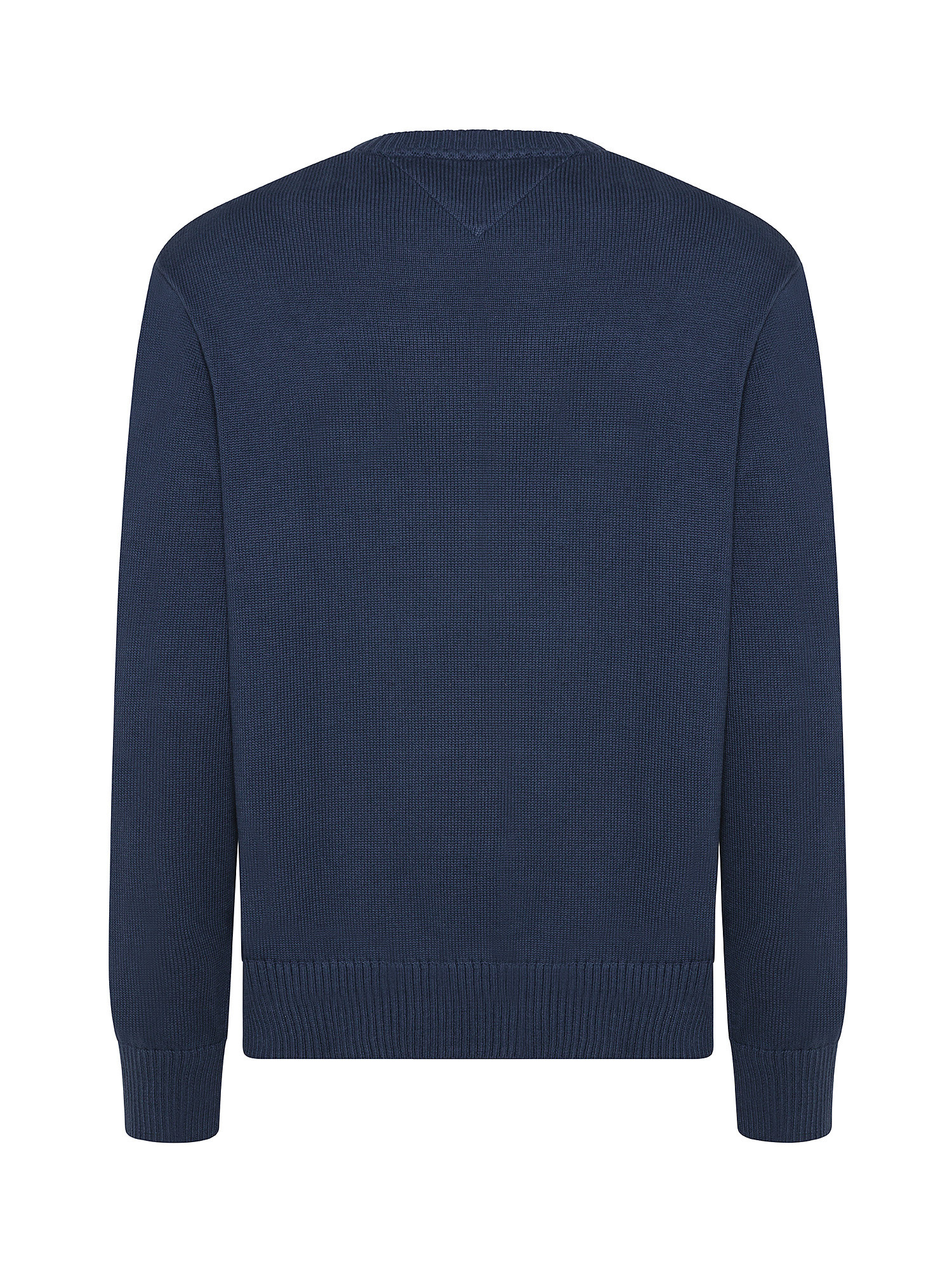 Tommy Jeans - Relaxed fit pullover in cotton, Dark Blue, large image number 1