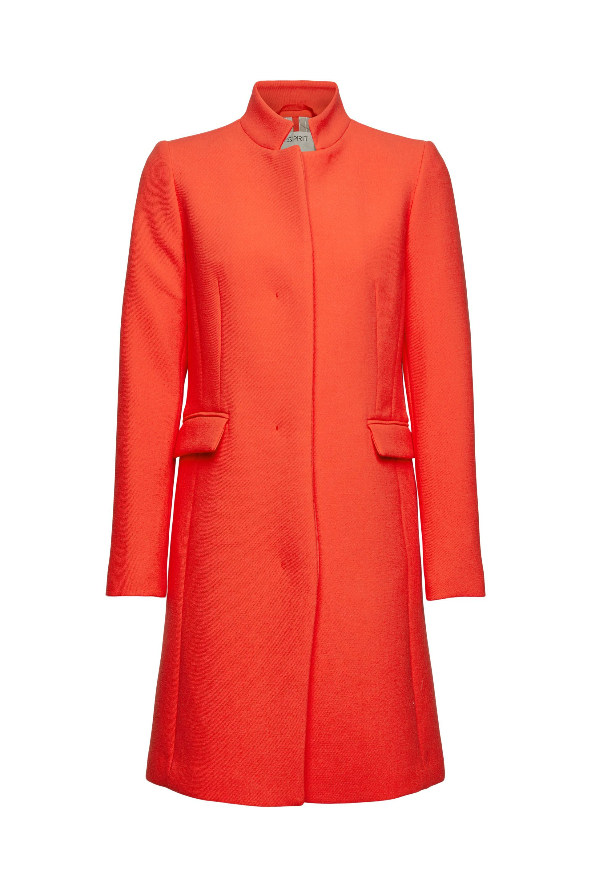 Fitted coat, Orange, large image number 0