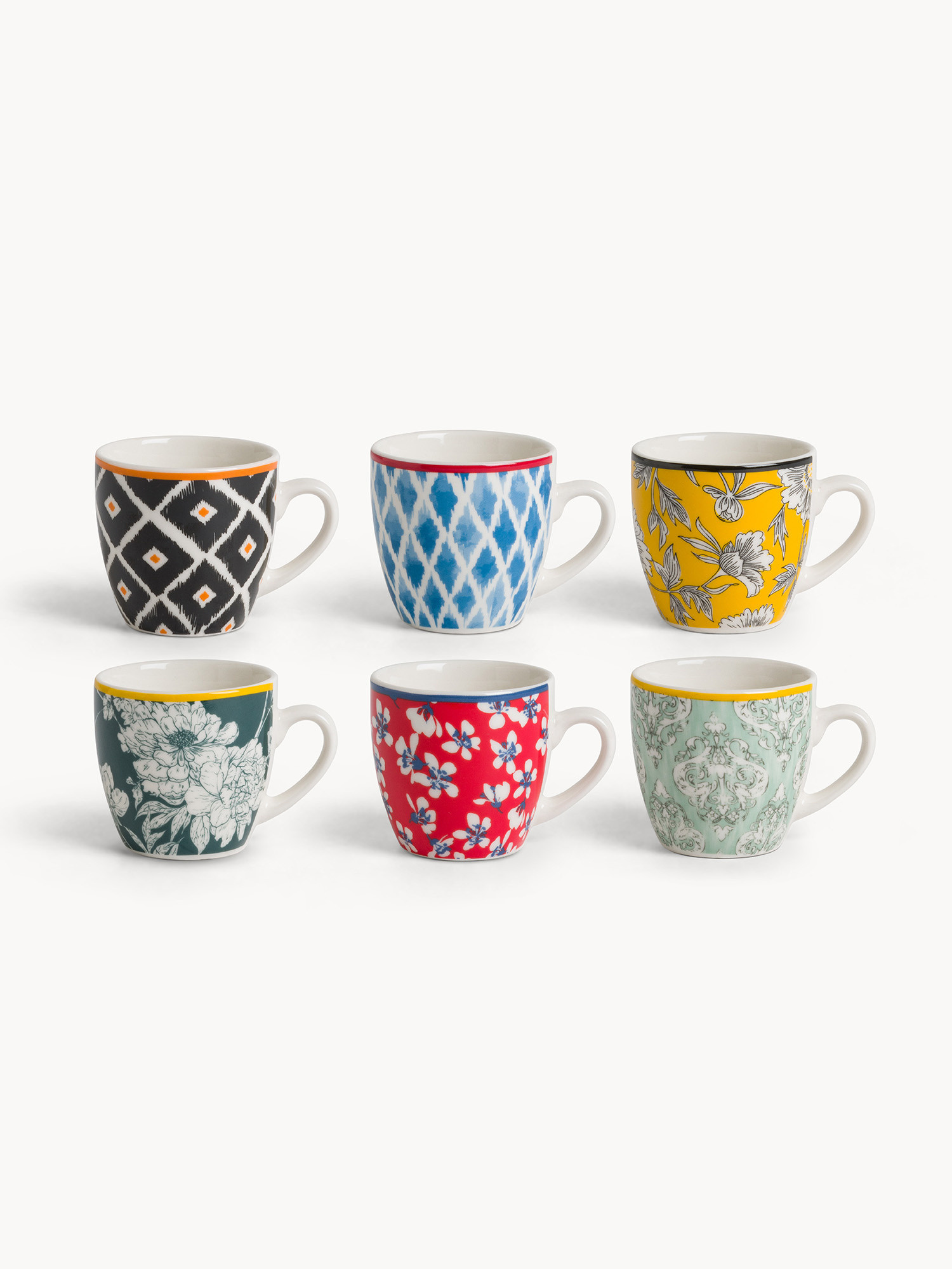 Tazza caffè new bone china colorate, Multicolor, large image number 0