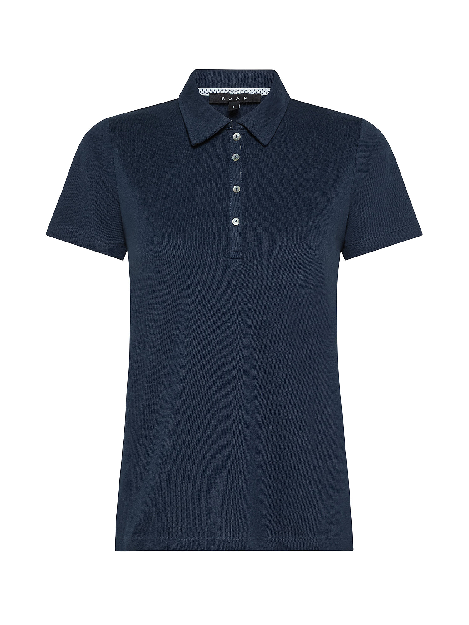 Classic polo shirt, Blue, large image number 0