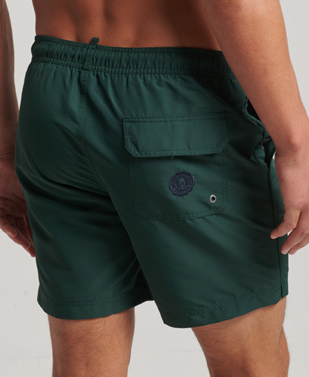 Superdry numbered boxer shorts, Dark Green, large image number 2