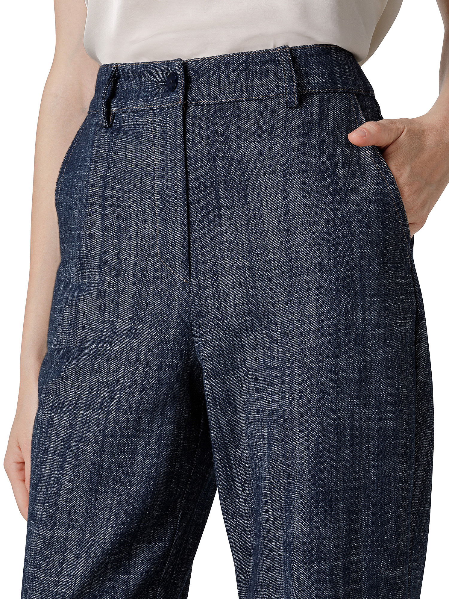 Pantalone jeans, Blu, large image number 4