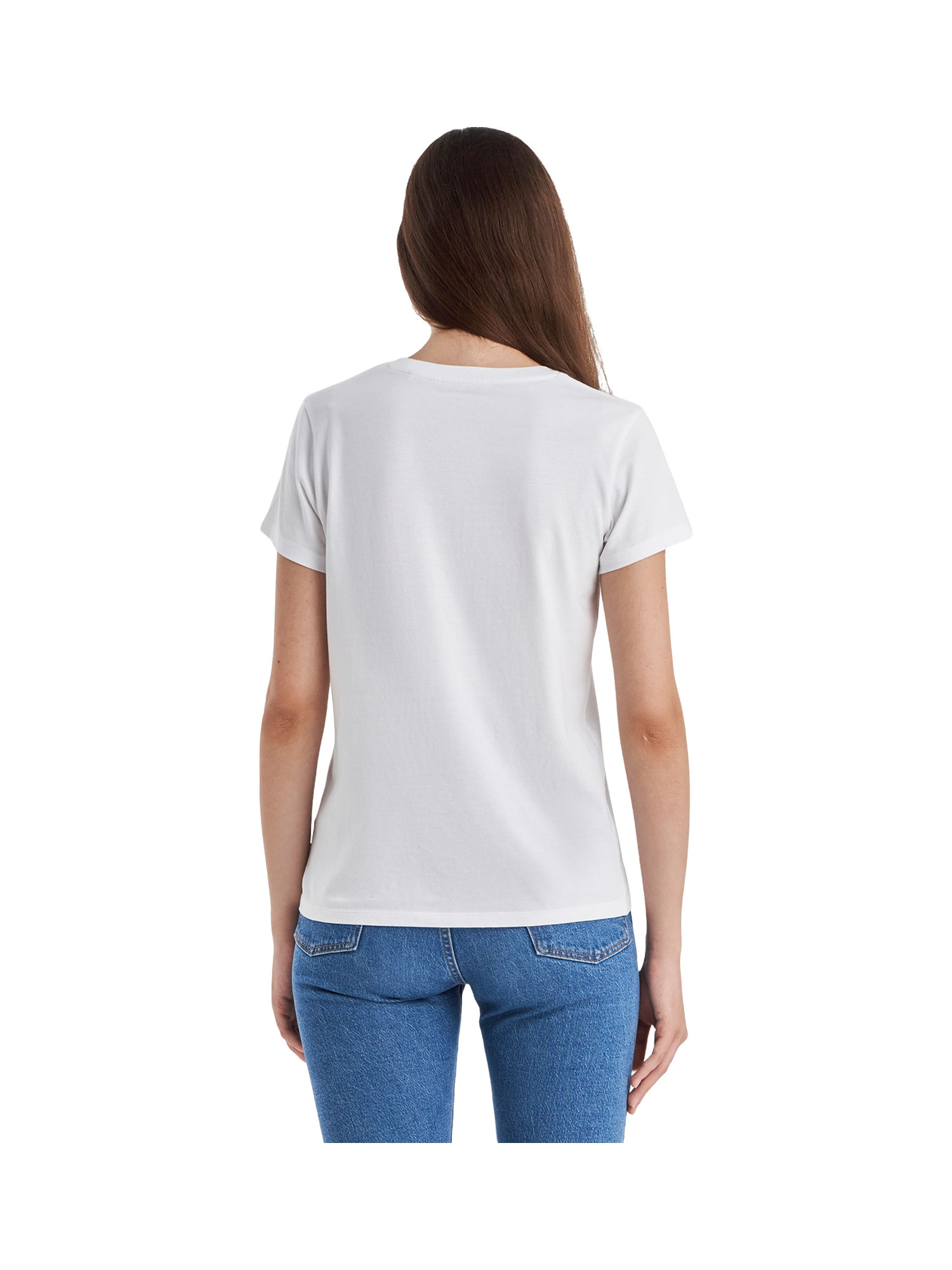 Levi's - Floral Logo T-Shirt, White, large image number 3