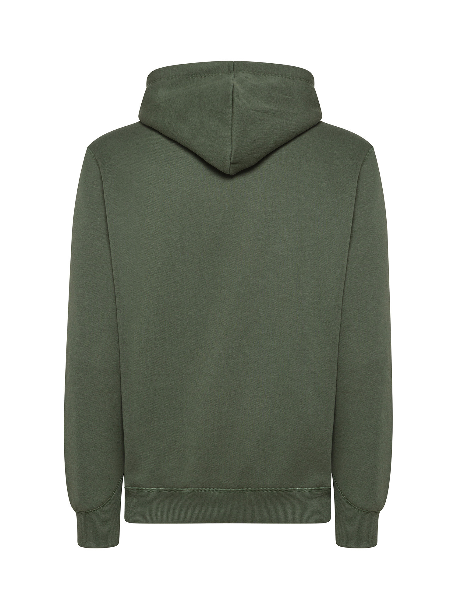 G-Star - Hooded sweatshirt with logo embroidery, Olive Green, large image number 1