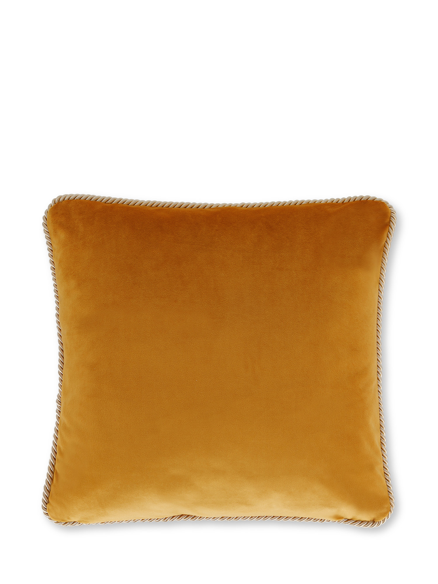 Two-tone velvet cushion 45x45 cm, Light Blue, large image number 1