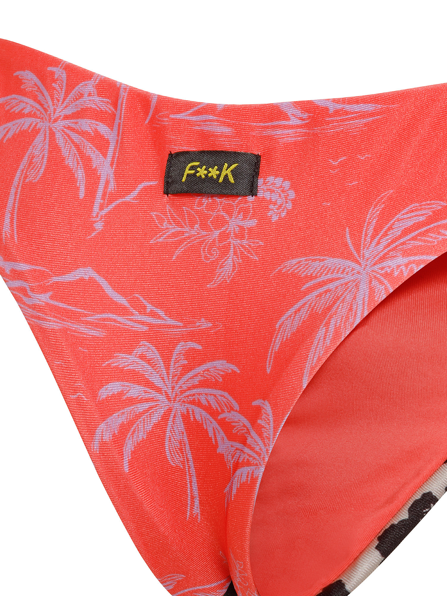 Bandeau bikini and fixed Brazilian briefs, Multicolor, large image number 2