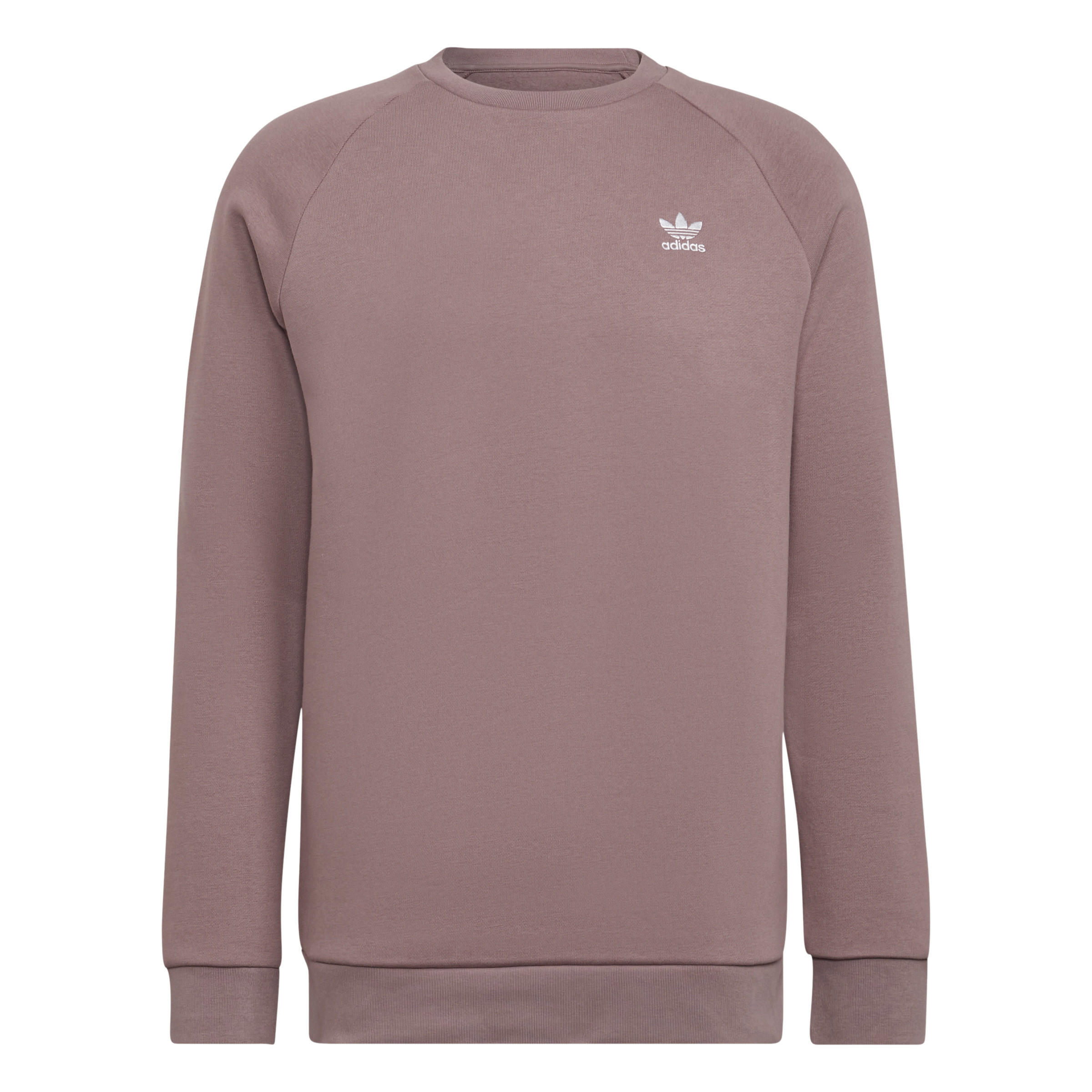 Adidas - Adicolor essentials trefoil crewneck sweatshirt, Antique Pink, large image number 0