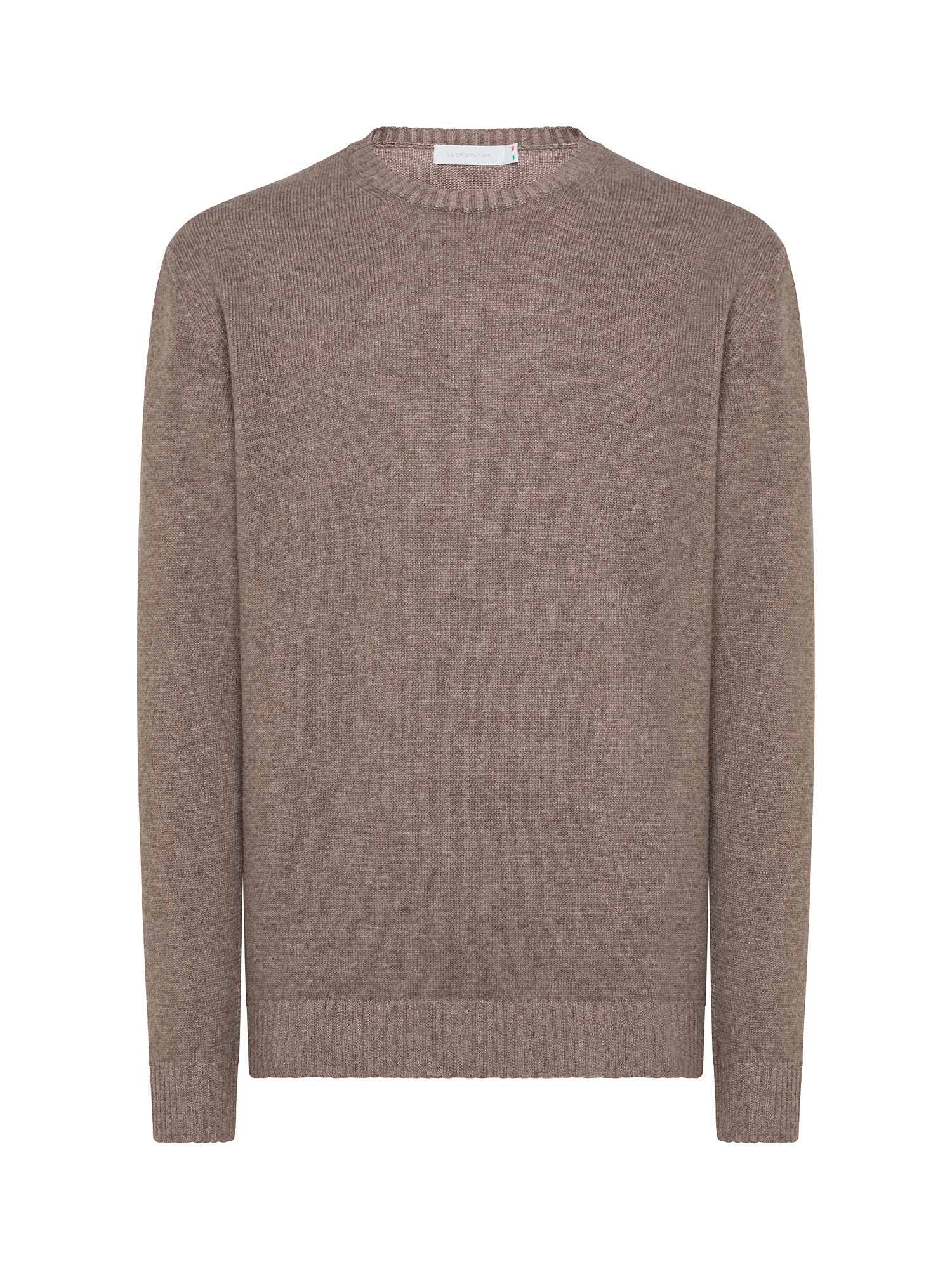 Pullover girocollo, Beige, large image number 0